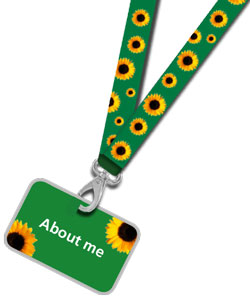 sunflower-lanyard
